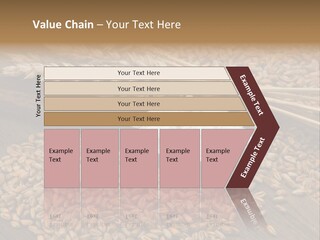 Farming Spoon Harvesting PowerPoint Template
