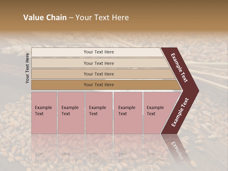Farming Spoon Harvesting PowerPoint Template