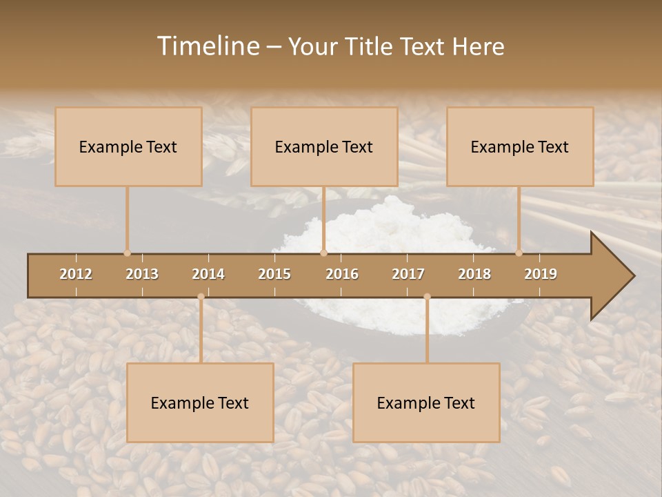 Farming Spoon Harvesting PowerPoint Template