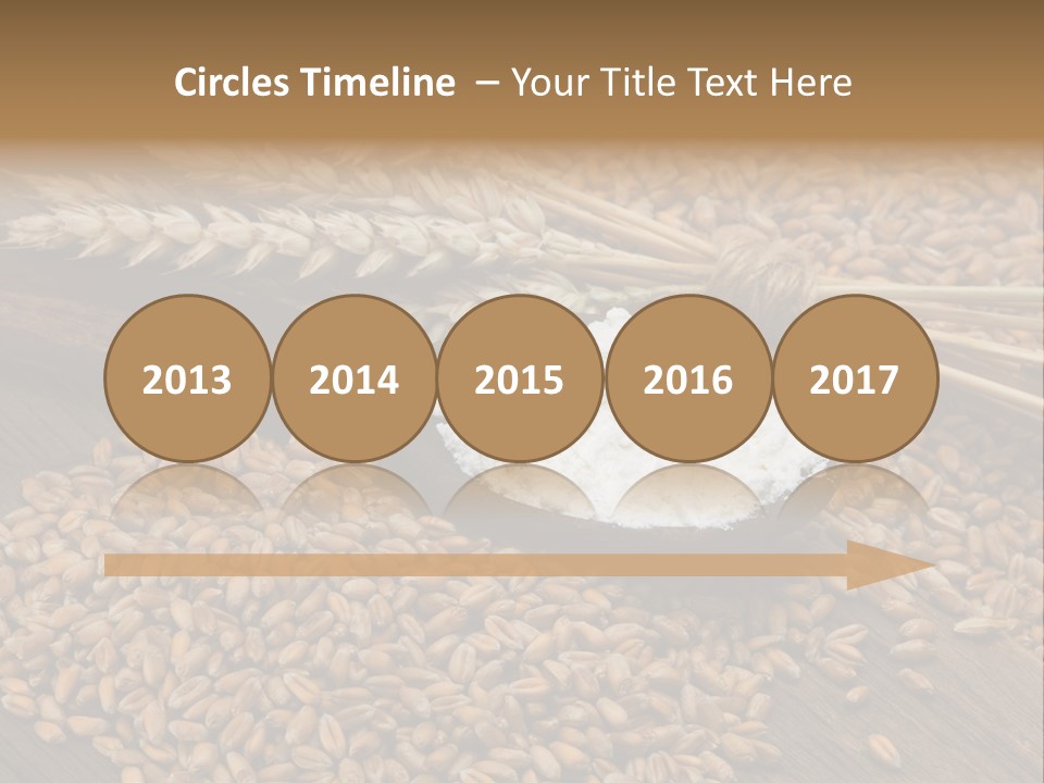 Farming Spoon Harvesting PowerPoint Template