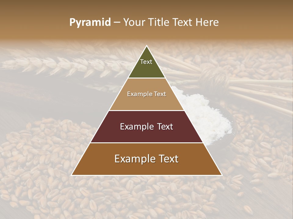 Farming Spoon Harvesting PowerPoint Template