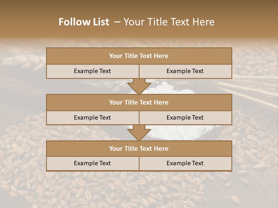 Farming Spoon Harvesting PowerPoint Template