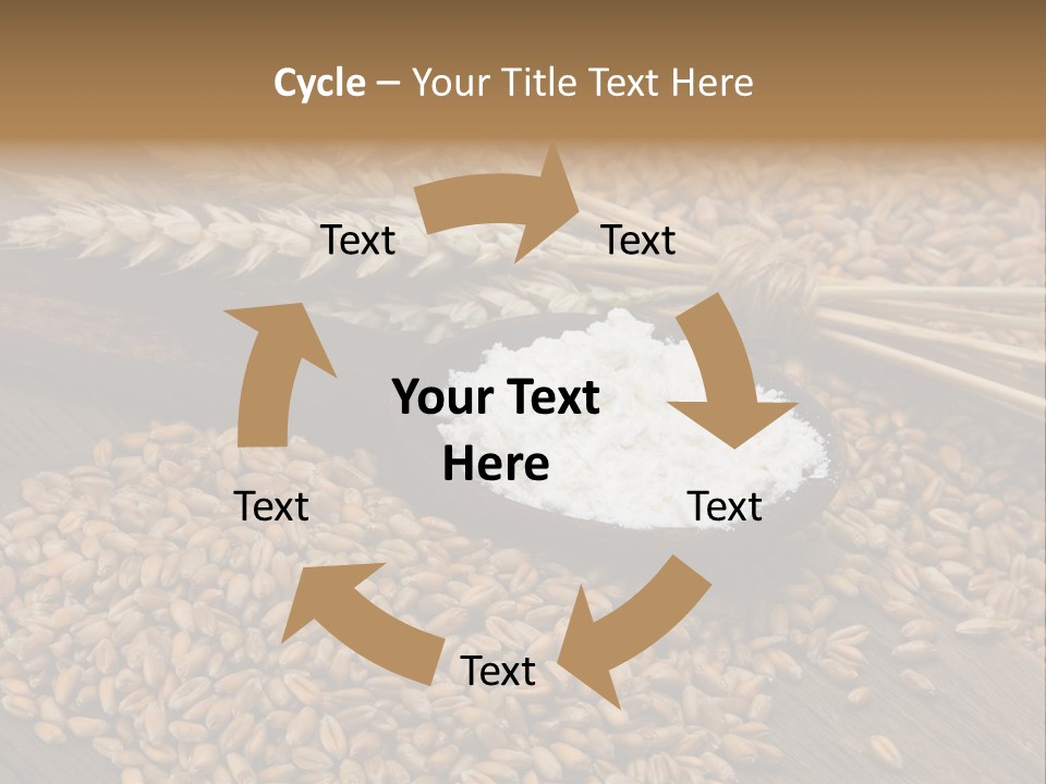 Farming Spoon Harvesting PowerPoint Template