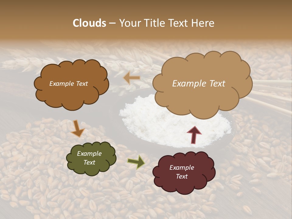 Farming Spoon Harvesting PowerPoint Template