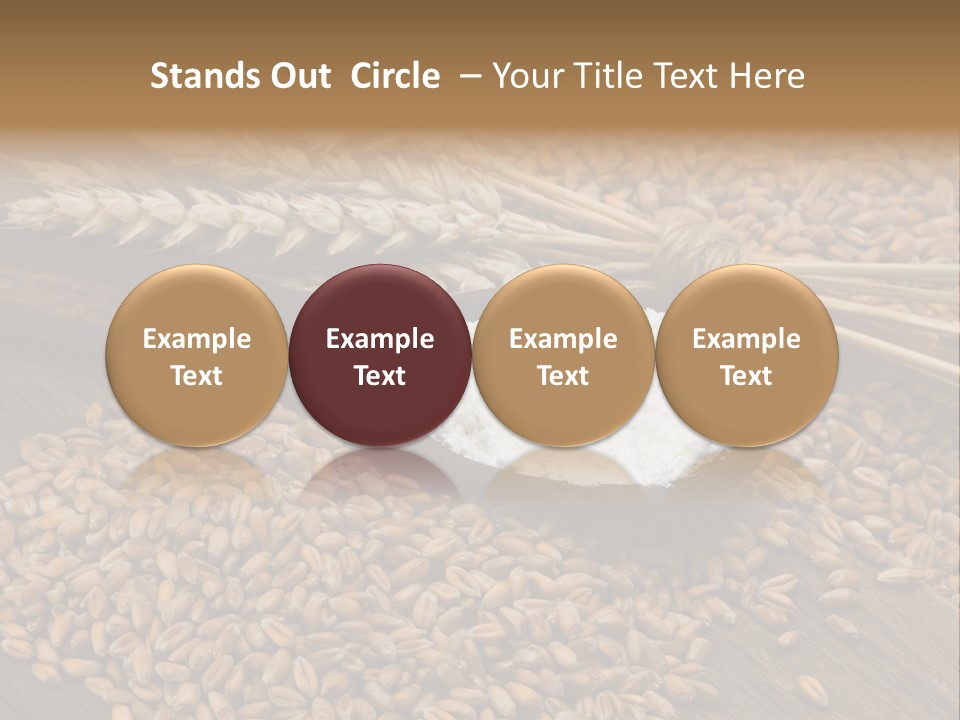 Farming Spoon Harvesting PowerPoint Template