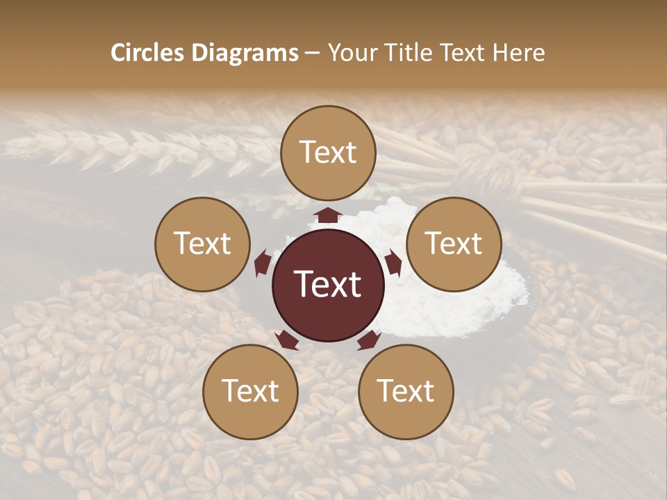 Farming Spoon Harvesting PowerPoint Template