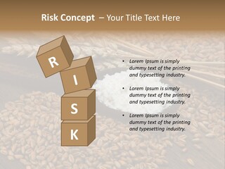 Farming Spoon Harvesting PowerPoint Template