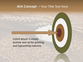 Farming Spoon Harvesting PowerPoint Template