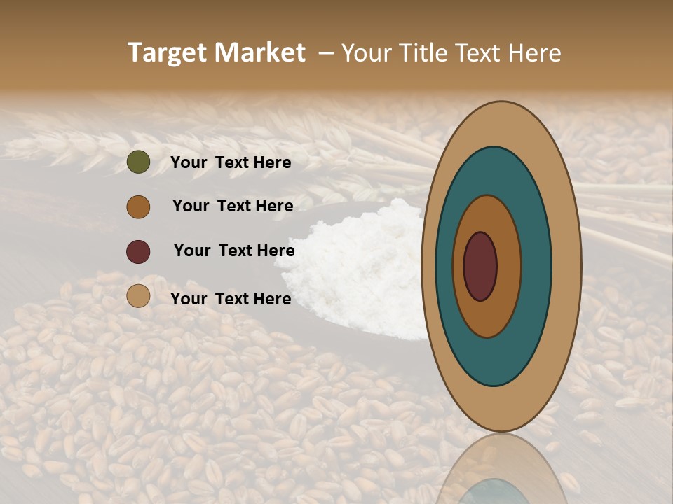 Farming Spoon Harvesting PowerPoint Template