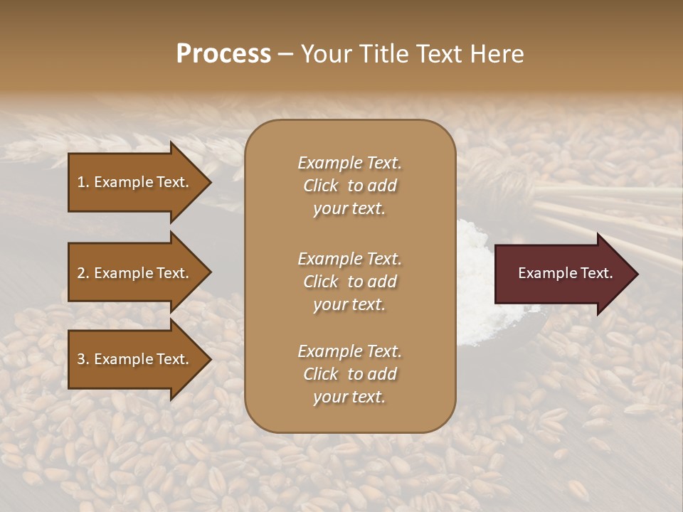 Farming Spoon Harvesting PowerPoint Template