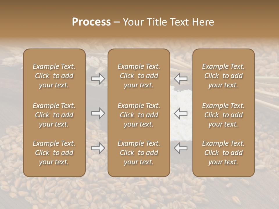 Farming Spoon Harvesting PowerPoint Template