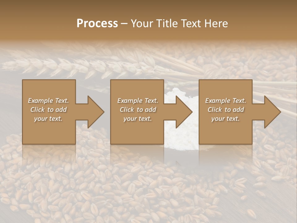 Farming Spoon Harvesting PowerPoint Template