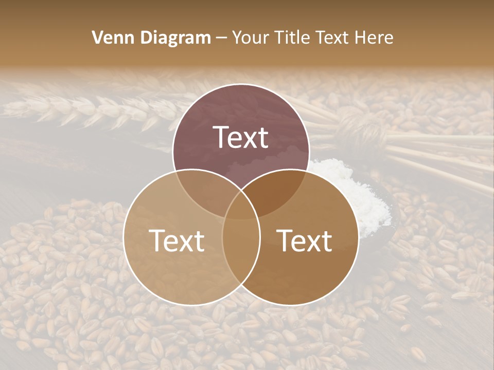 Farming Spoon Harvesting PowerPoint Template