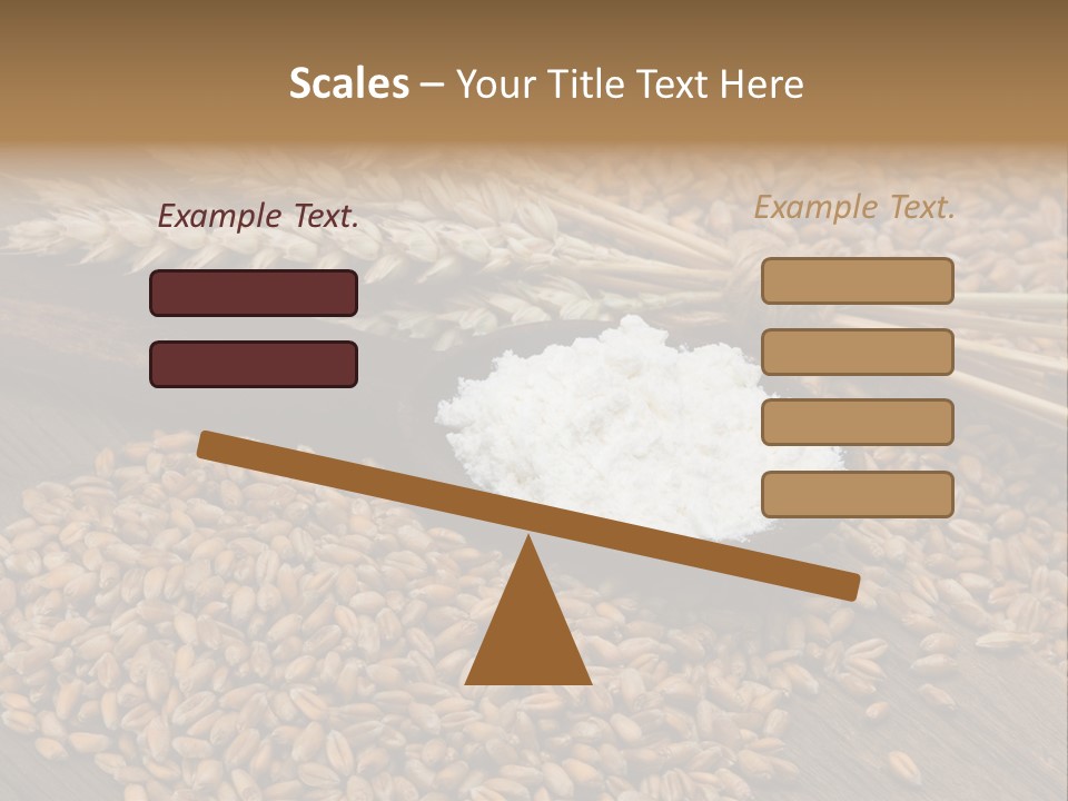 Farming Spoon Harvesting PowerPoint Template