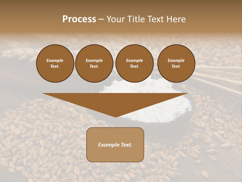 Farming Spoon Harvesting PowerPoint Template