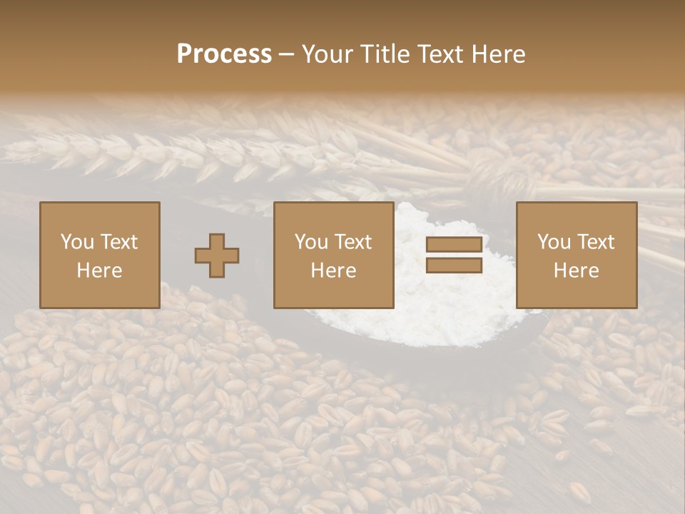 Farming Spoon Harvesting PowerPoint Template
