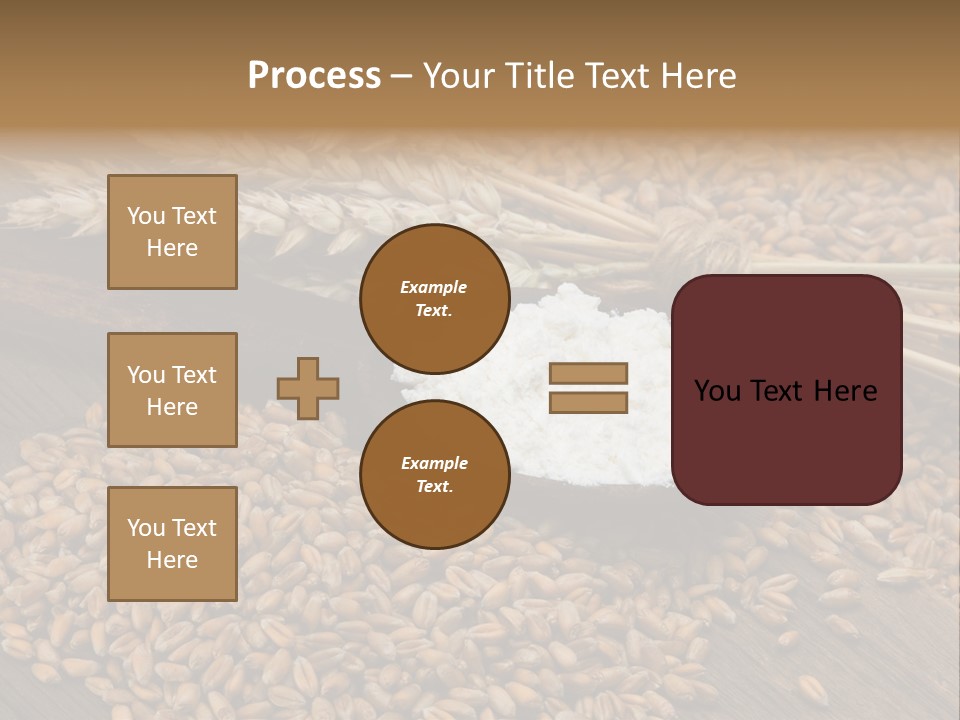 Farming Spoon Harvesting PowerPoint Template