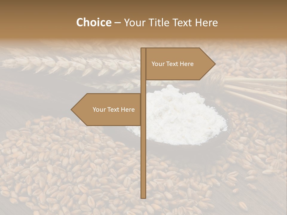 Farming Spoon Harvesting PowerPoint Template