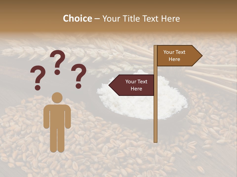 Farming Spoon Harvesting PowerPoint Template