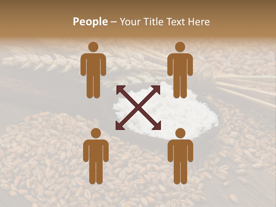 Farming Spoon Harvesting PowerPoint Template