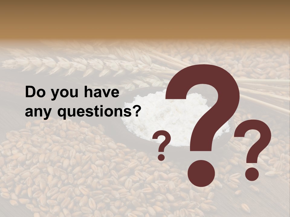 Farming Spoon Harvesting PowerPoint Template