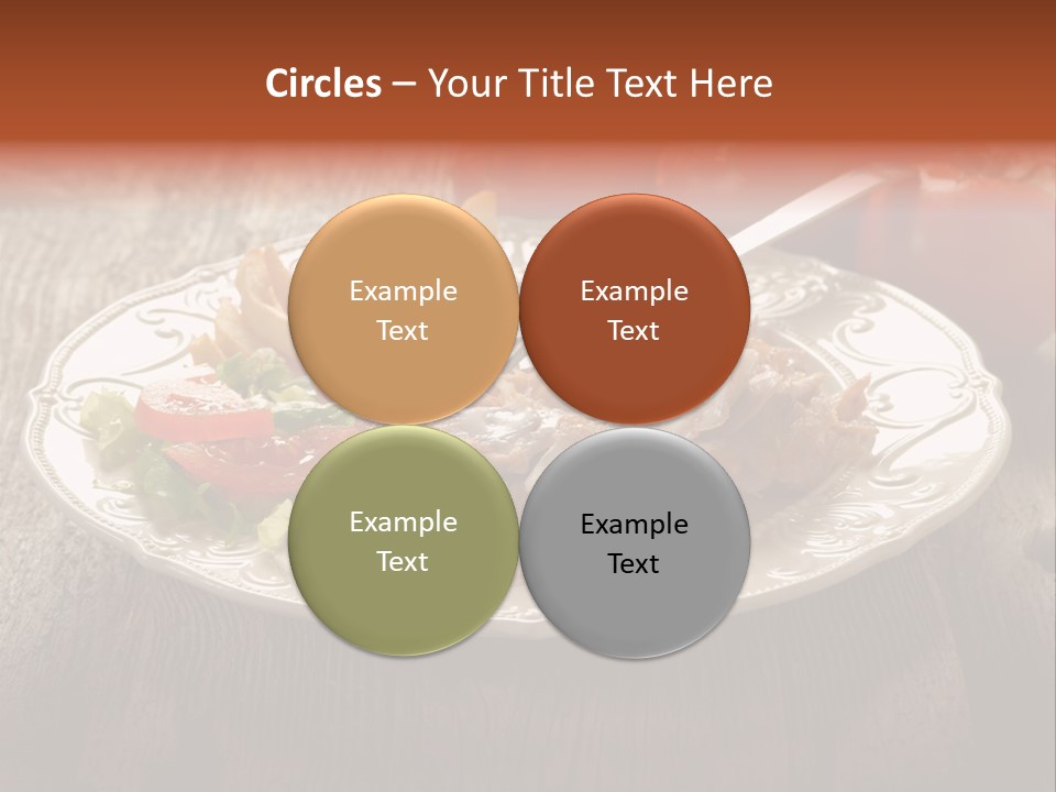 Dinner Roasted Fast PowerPoint Template