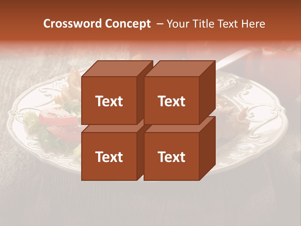 Dinner Roasted Fast PowerPoint Template