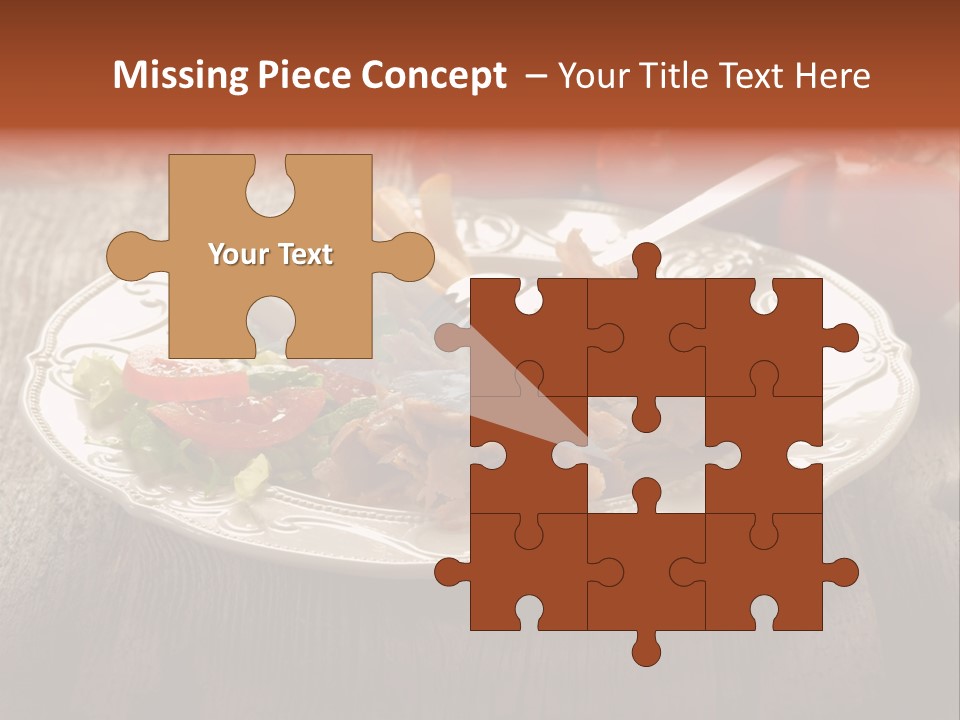 Dinner Roasted Fast PowerPoint Template