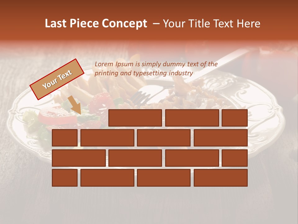 Dinner Roasted Fast PowerPoint Template