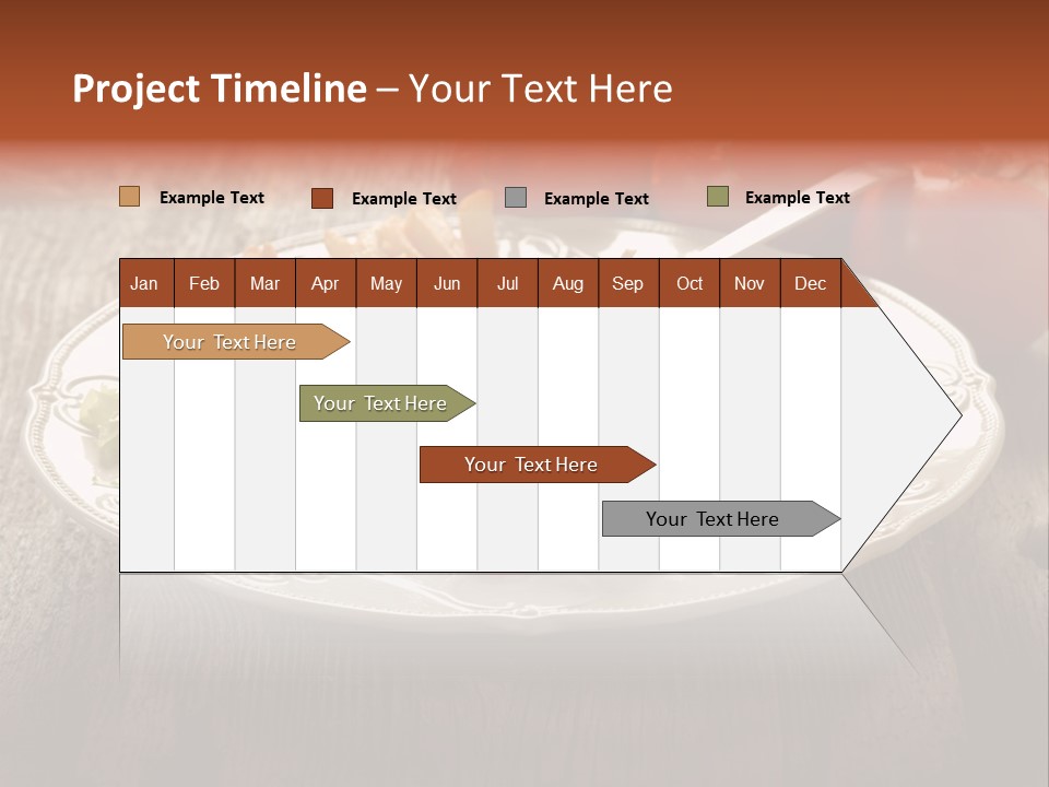Dinner Roasted Fast PowerPoint Template