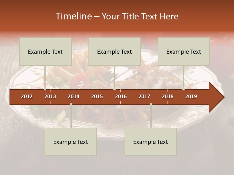 Dinner Roasted Fast PowerPoint Template