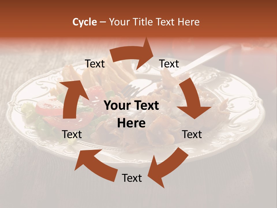 Dinner Roasted Fast PowerPoint Template