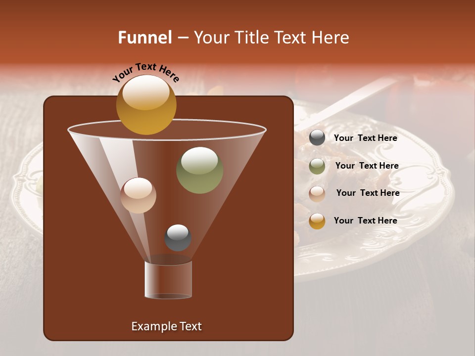 Dinner Roasted Fast PowerPoint Template