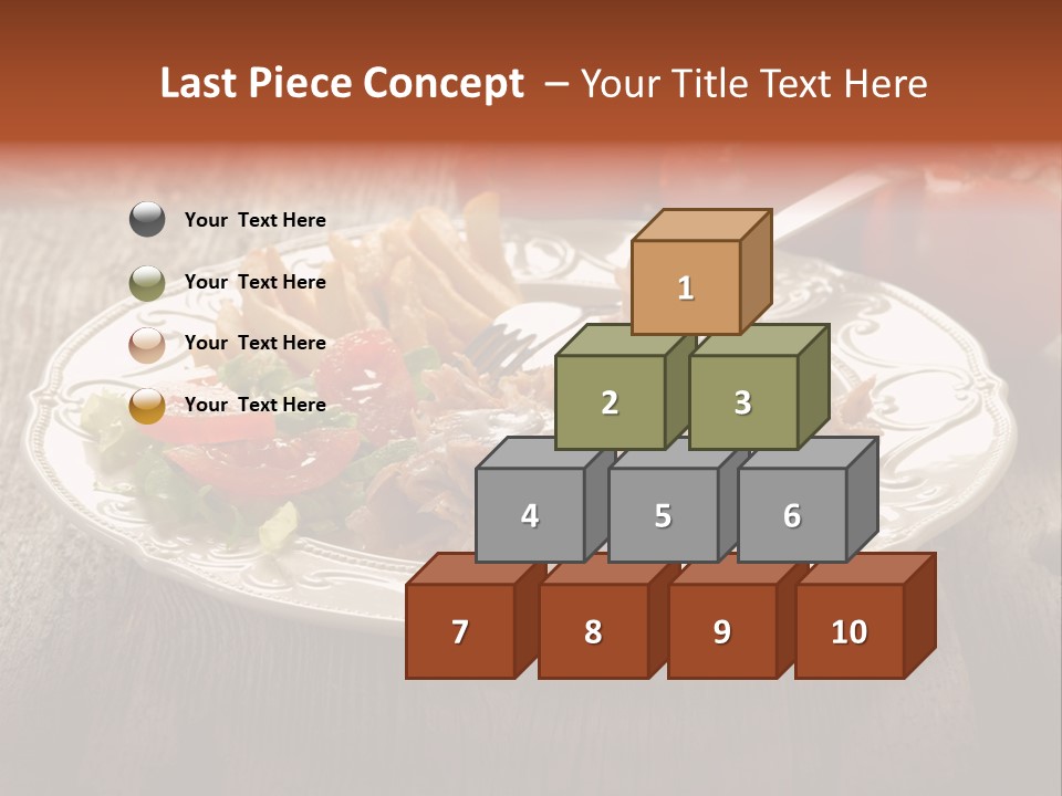 Dinner Roasted Fast PowerPoint Template