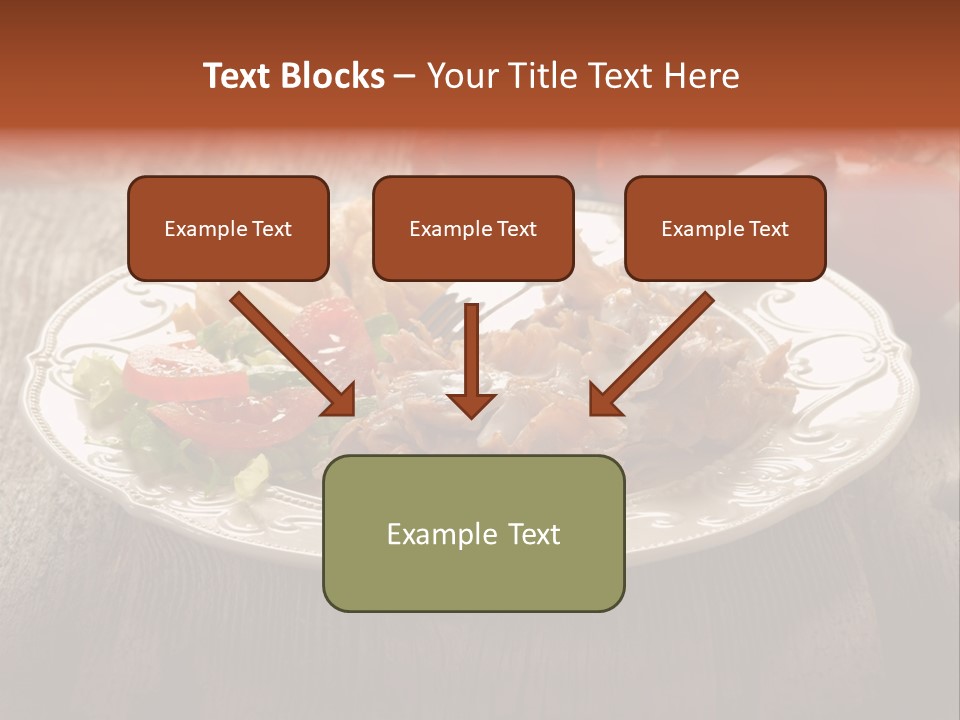 Dinner Roasted Fast PowerPoint Template