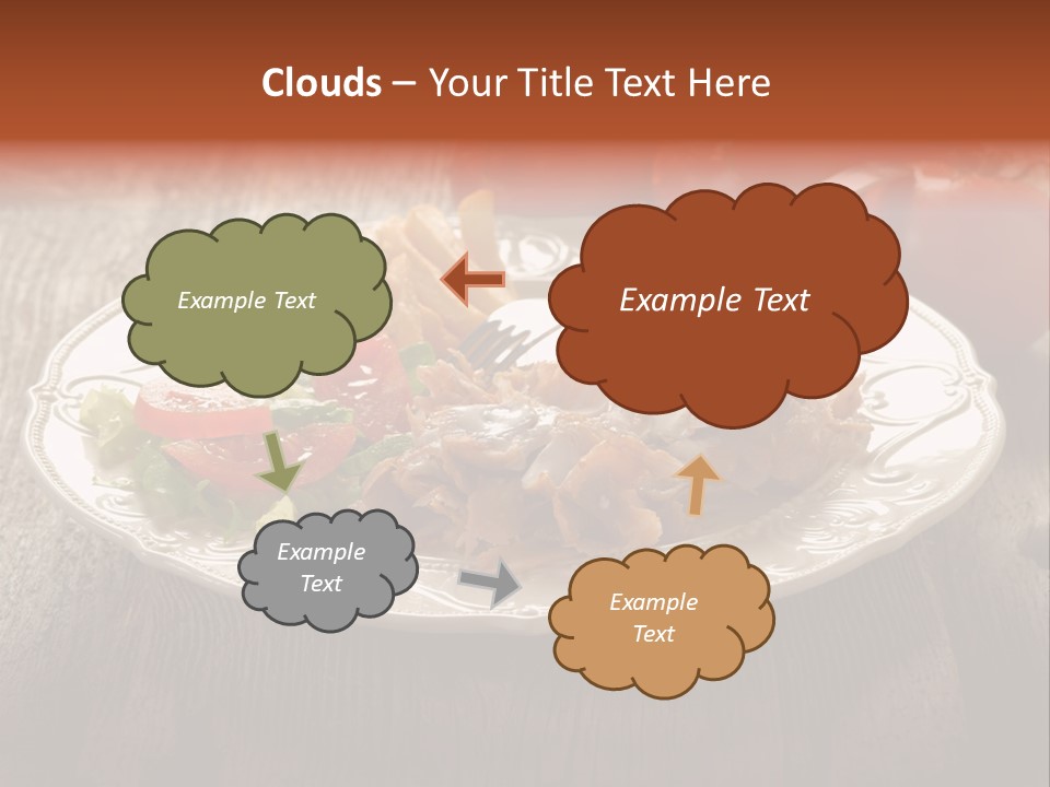 Dinner Roasted Fast PowerPoint Template