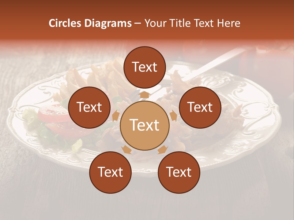 Dinner Roasted Fast PowerPoint Template