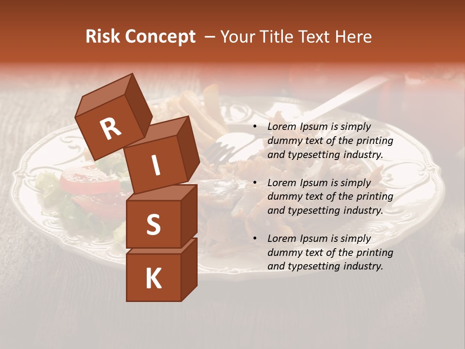 Dinner Roasted Fast PowerPoint Template