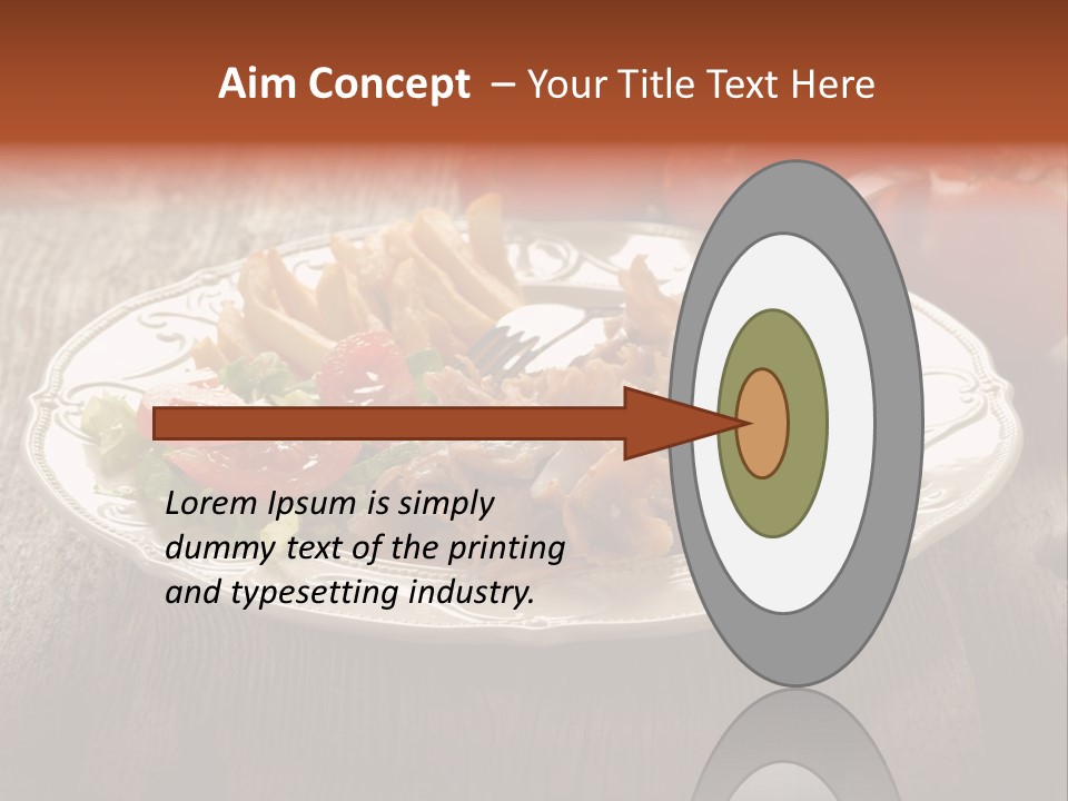 Dinner Roasted Fast PowerPoint Template