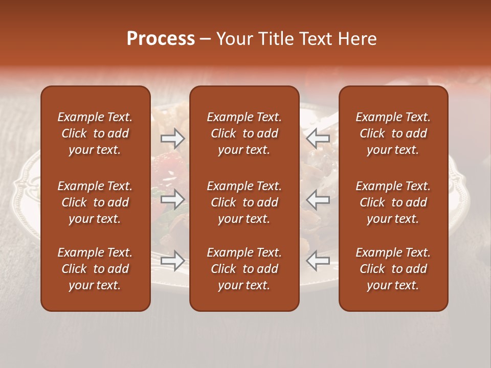 Dinner Roasted Fast PowerPoint Template