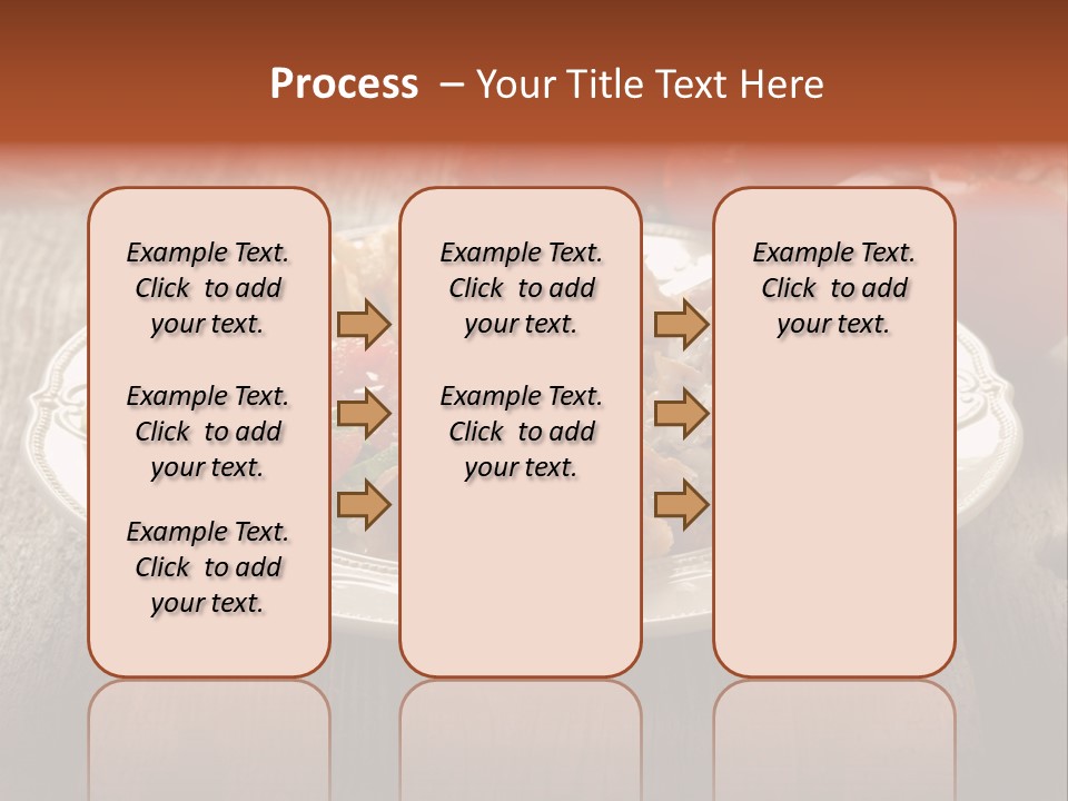 Dinner Roasted Fast PowerPoint Template