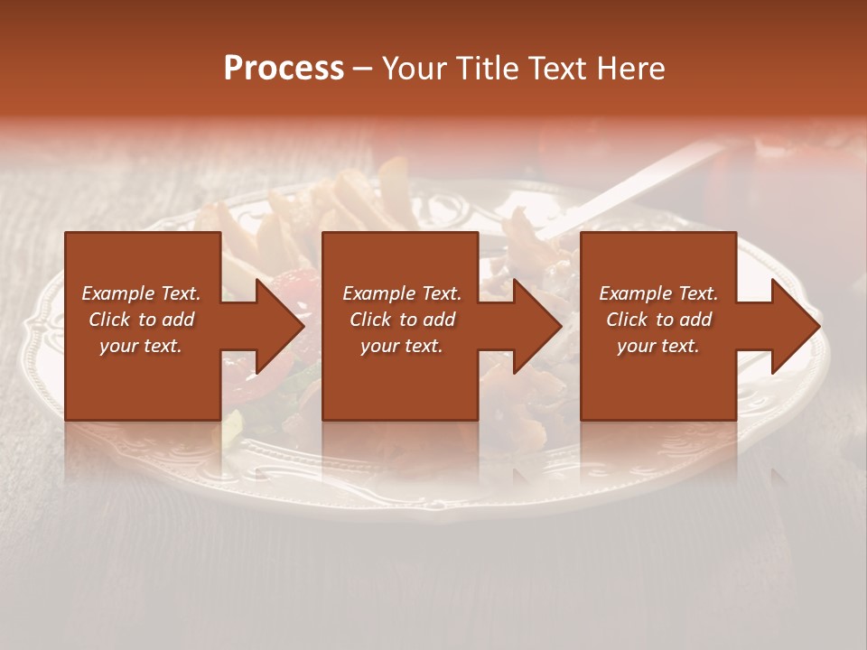 Dinner Roasted Fast PowerPoint Template
