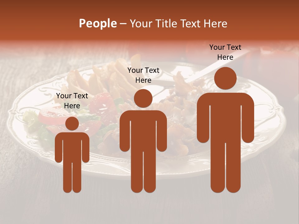 Dinner Roasted Fast PowerPoint Template
