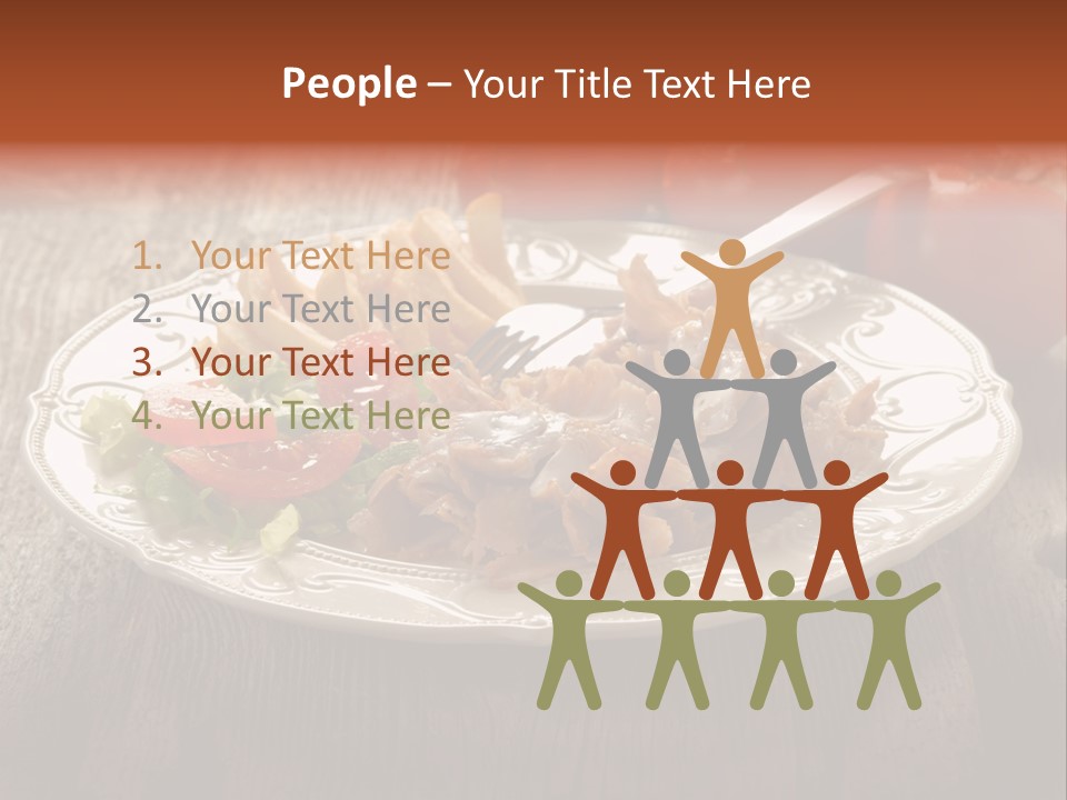 Dinner Roasted Fast PowerPoint Template