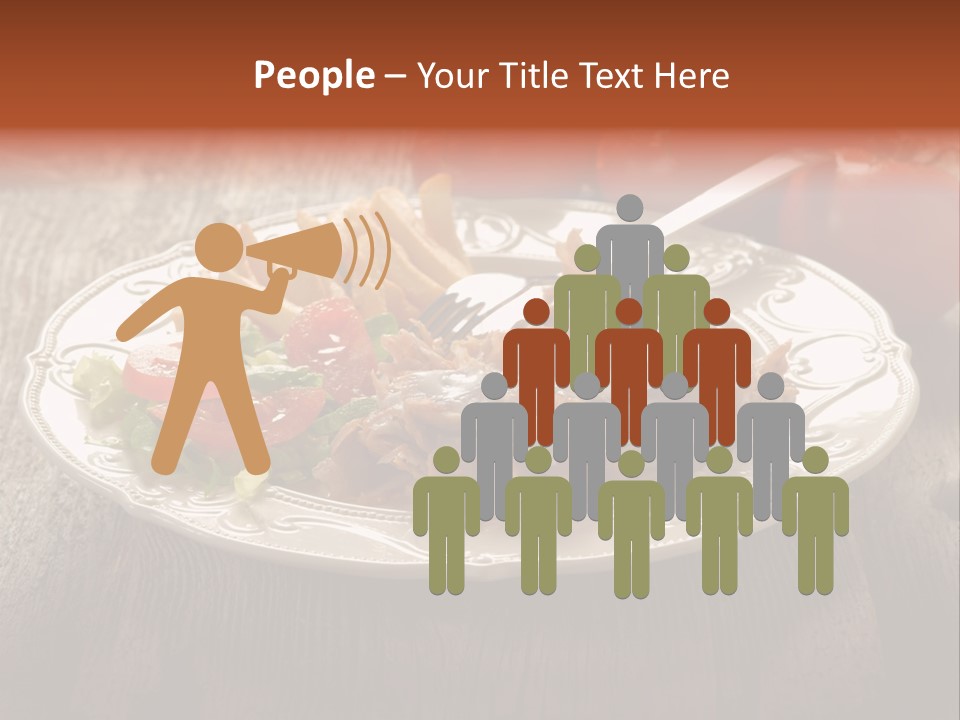 Dinner Roasted Fast PowerPoint Template