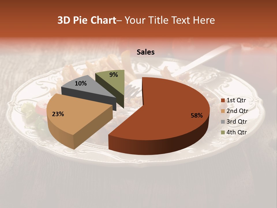 Dinner Roasted Fast PowerPoint Template
