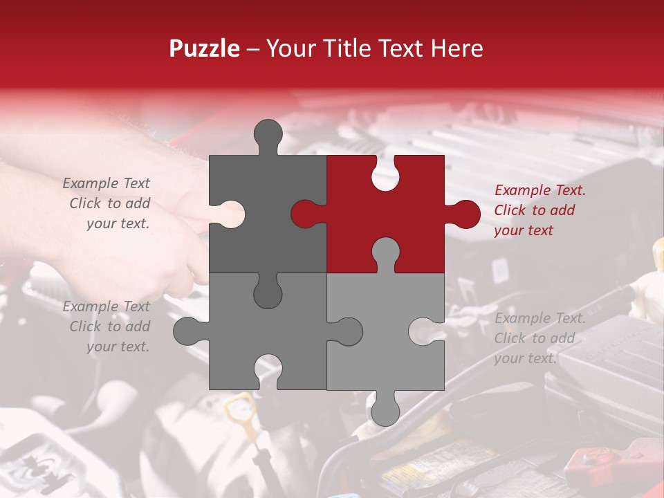 Maintenance Mechanic Tool PowerPoint Template