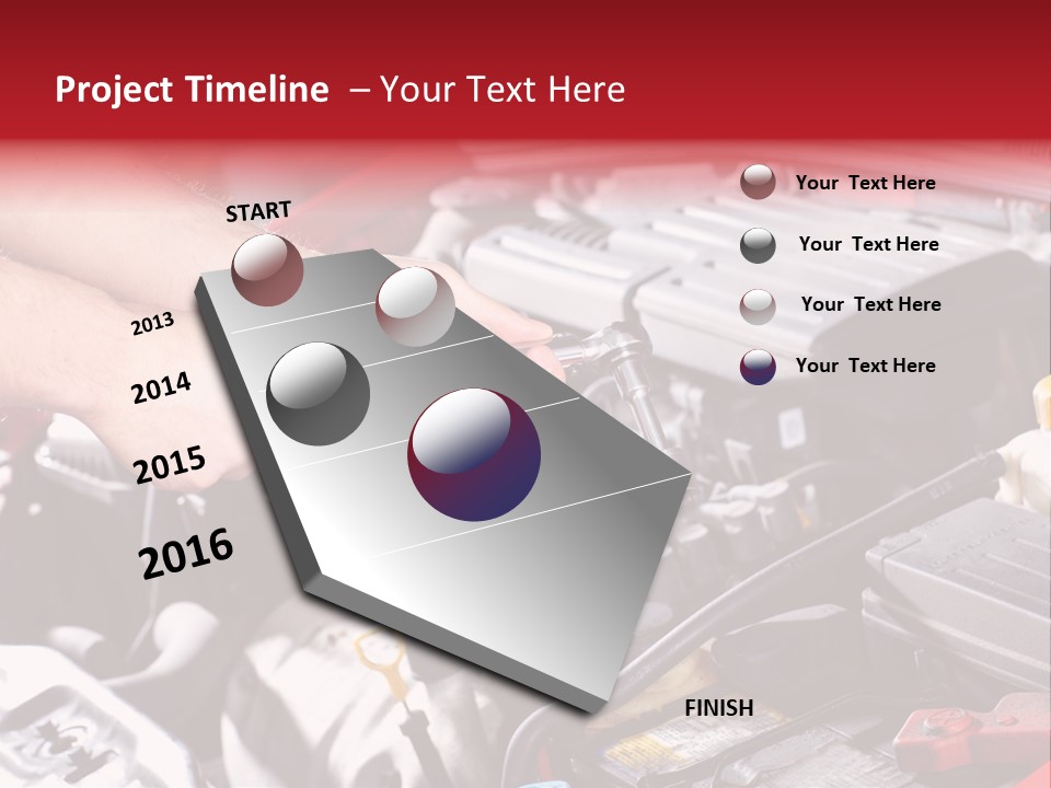Maintenance Mechanic Tool PowerPoint Template
