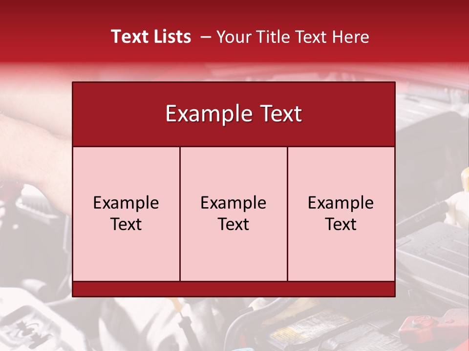 Maintenance Mechanic Tool PowerPoint Template