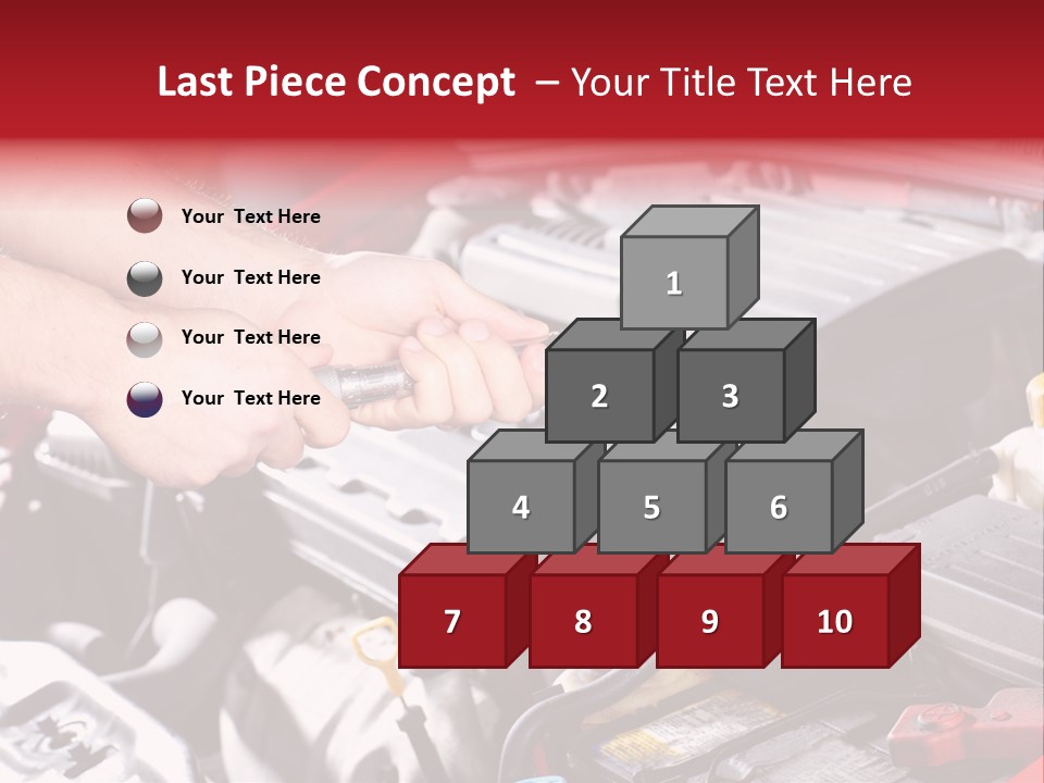 Maintenance Mechanic Tool PowerPoint Template